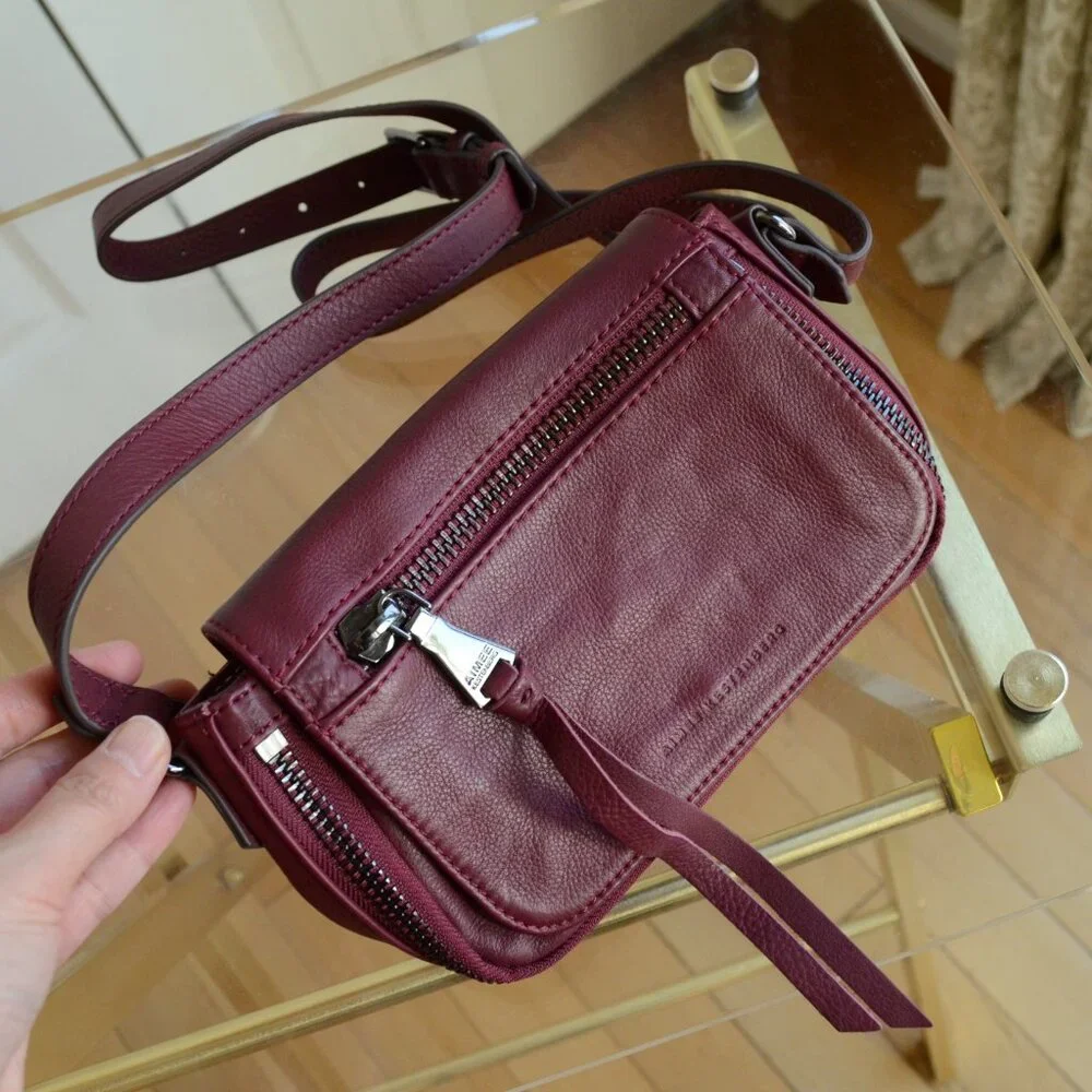 Aimee Kestenberg Sorrento Leather Mini Crossbody Bag - Picture 2 of 11